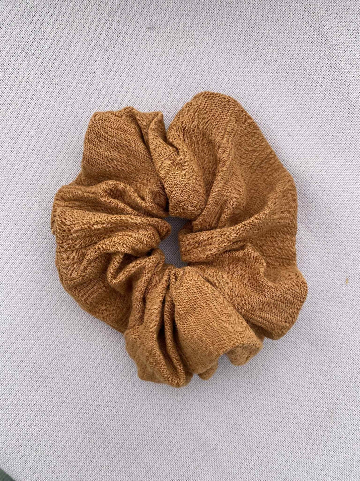 Brown scrunchy