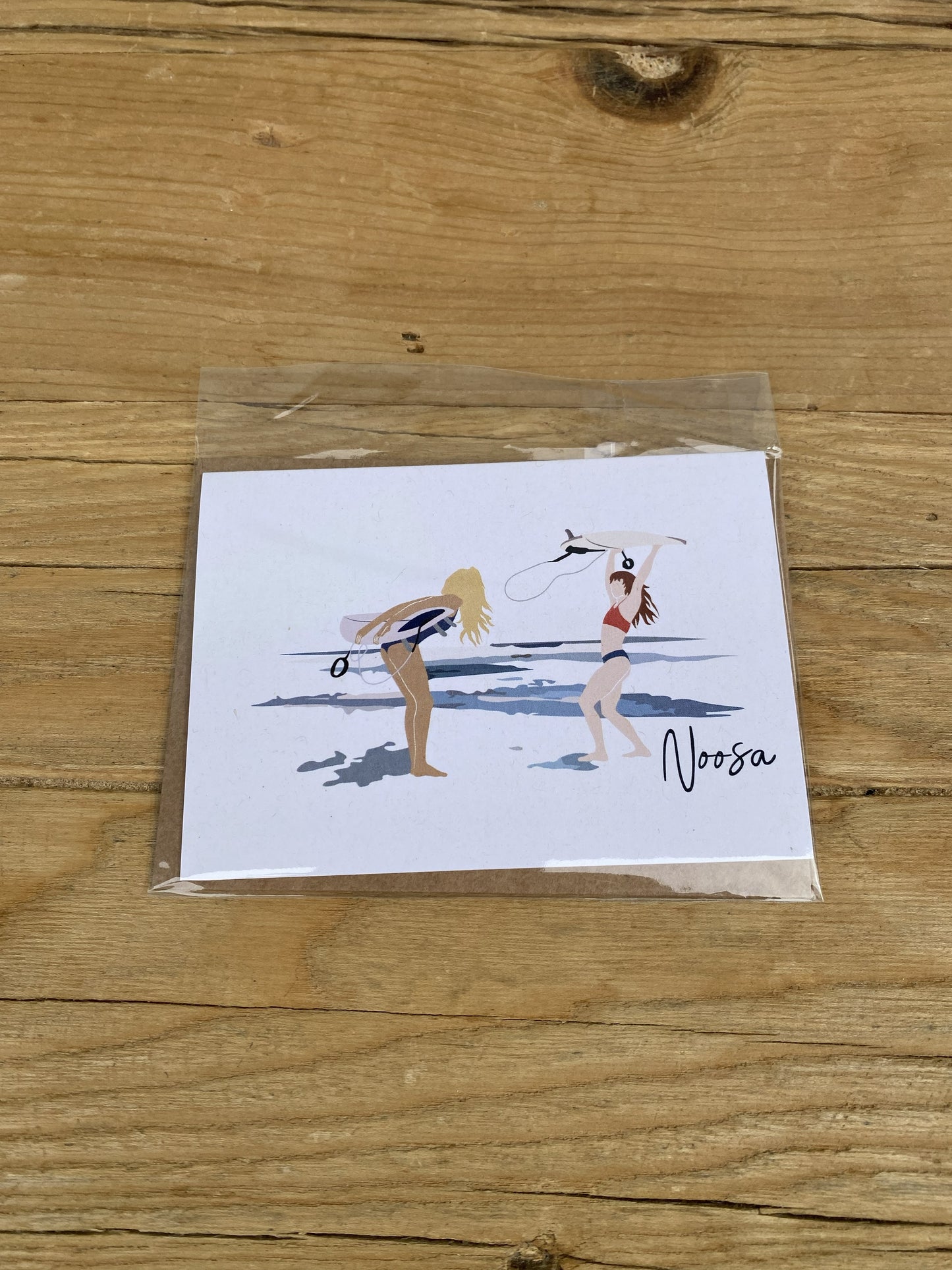 Teenager surfers gift cards