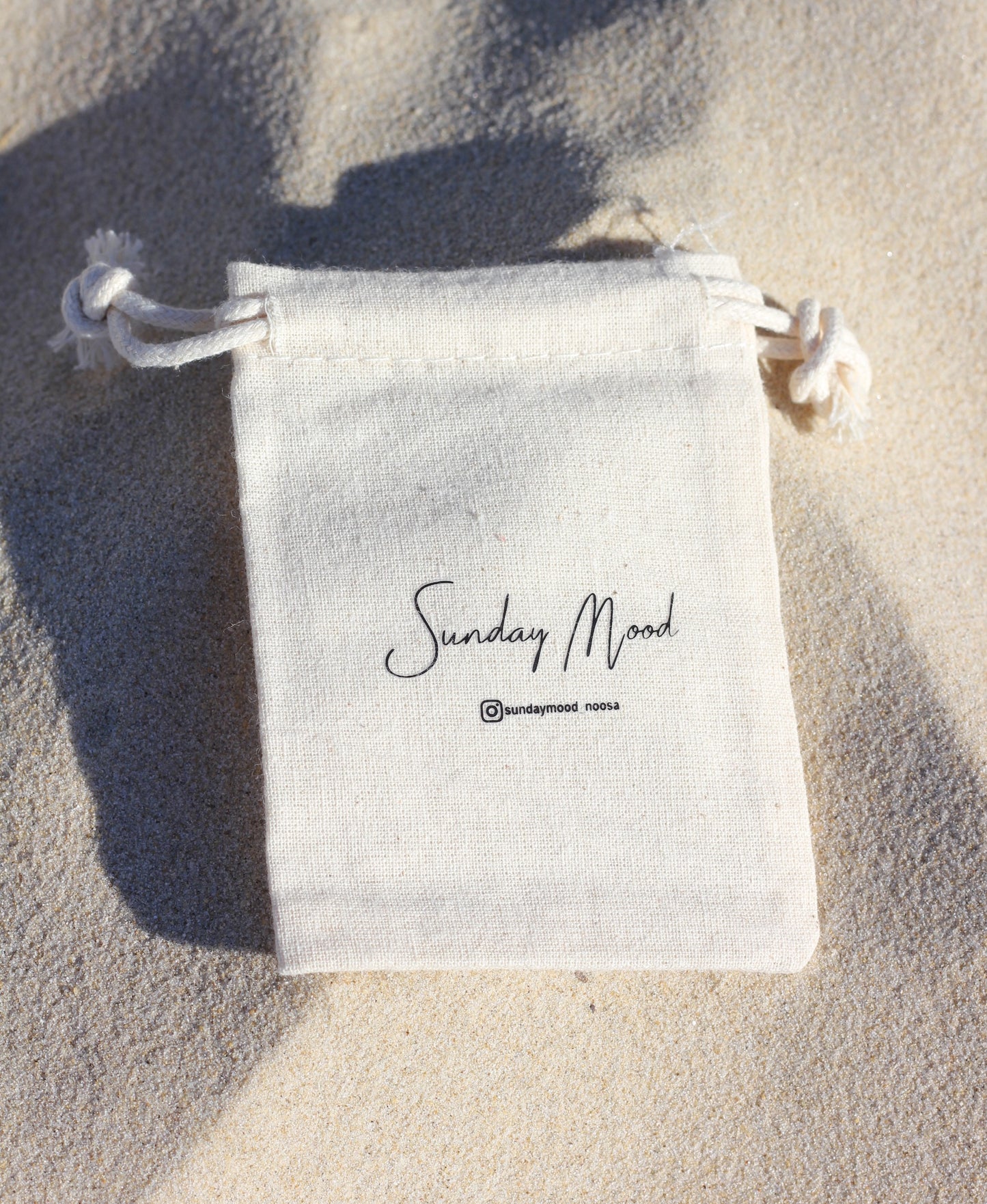 organic cotton pouch Sunday Mood