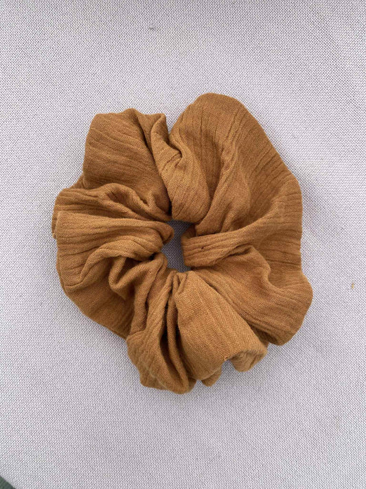 Brown scrunchy