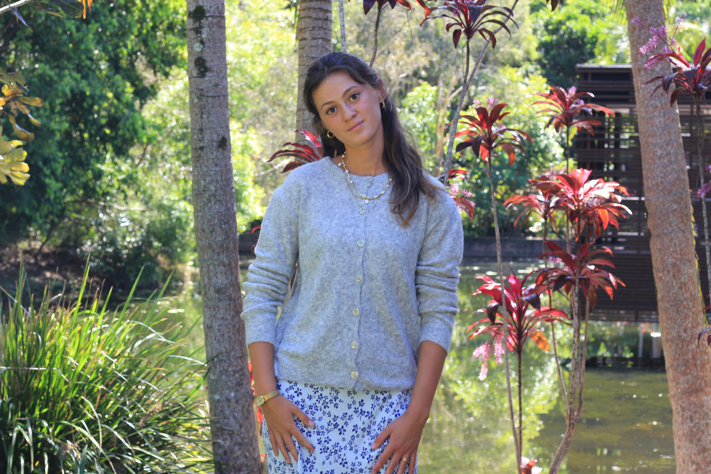 Cardigan Light Grey, Alma