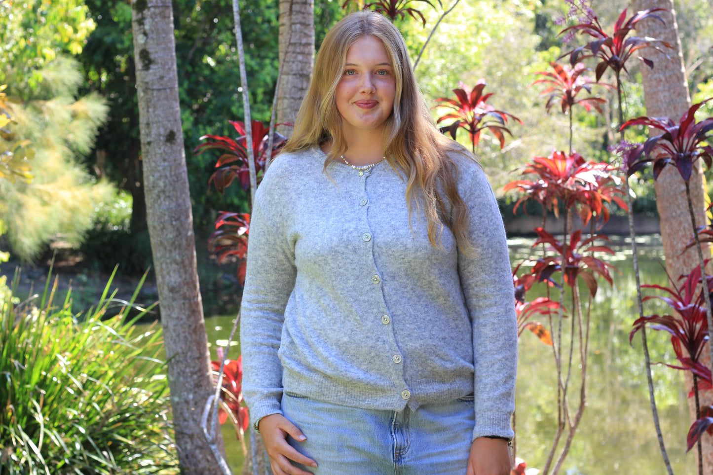 Cardigan Light Grey, Alma