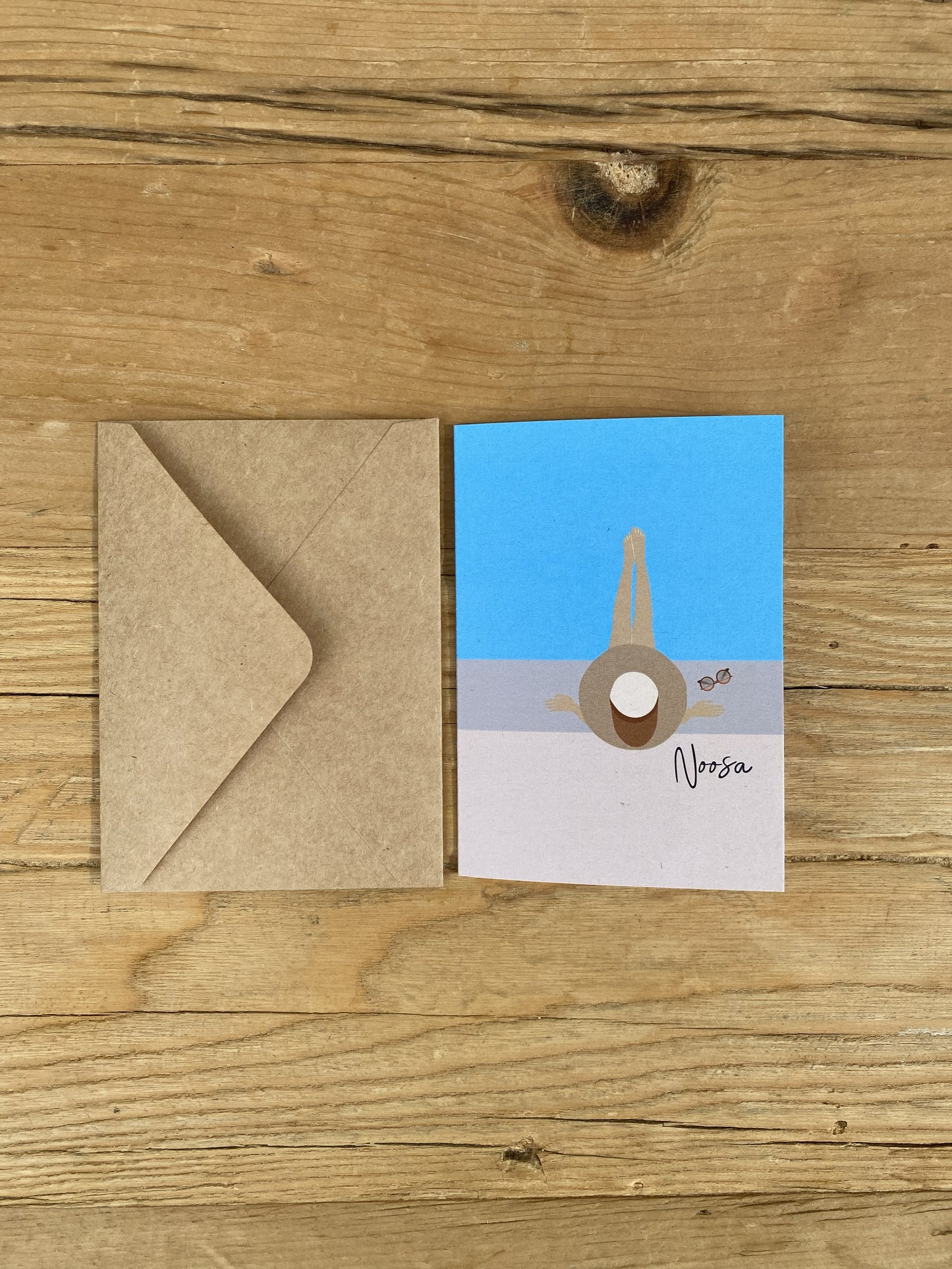 Lady at the pool gift card
