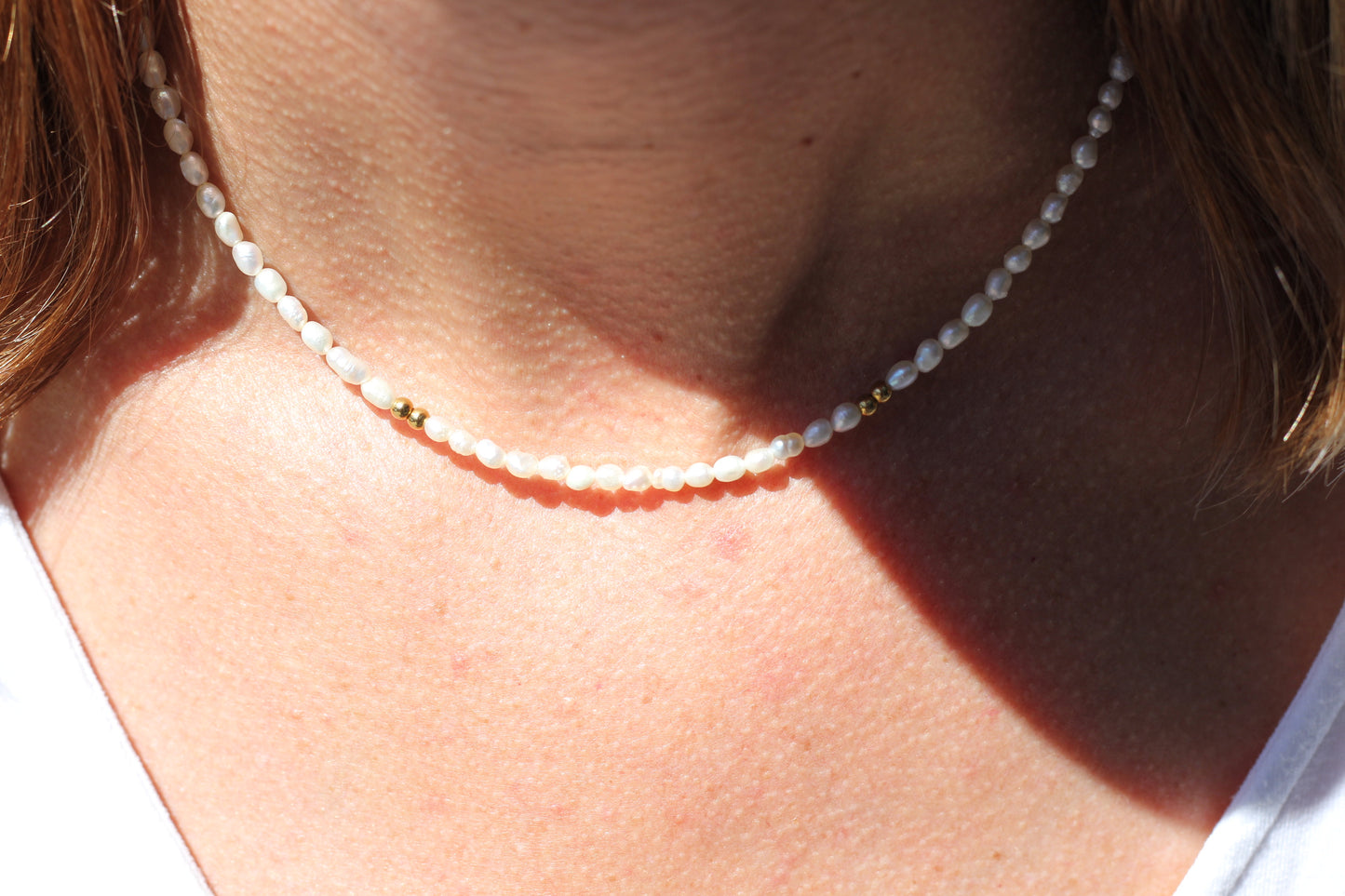 The Delicate Pearl Choker - VICTORIA Collection