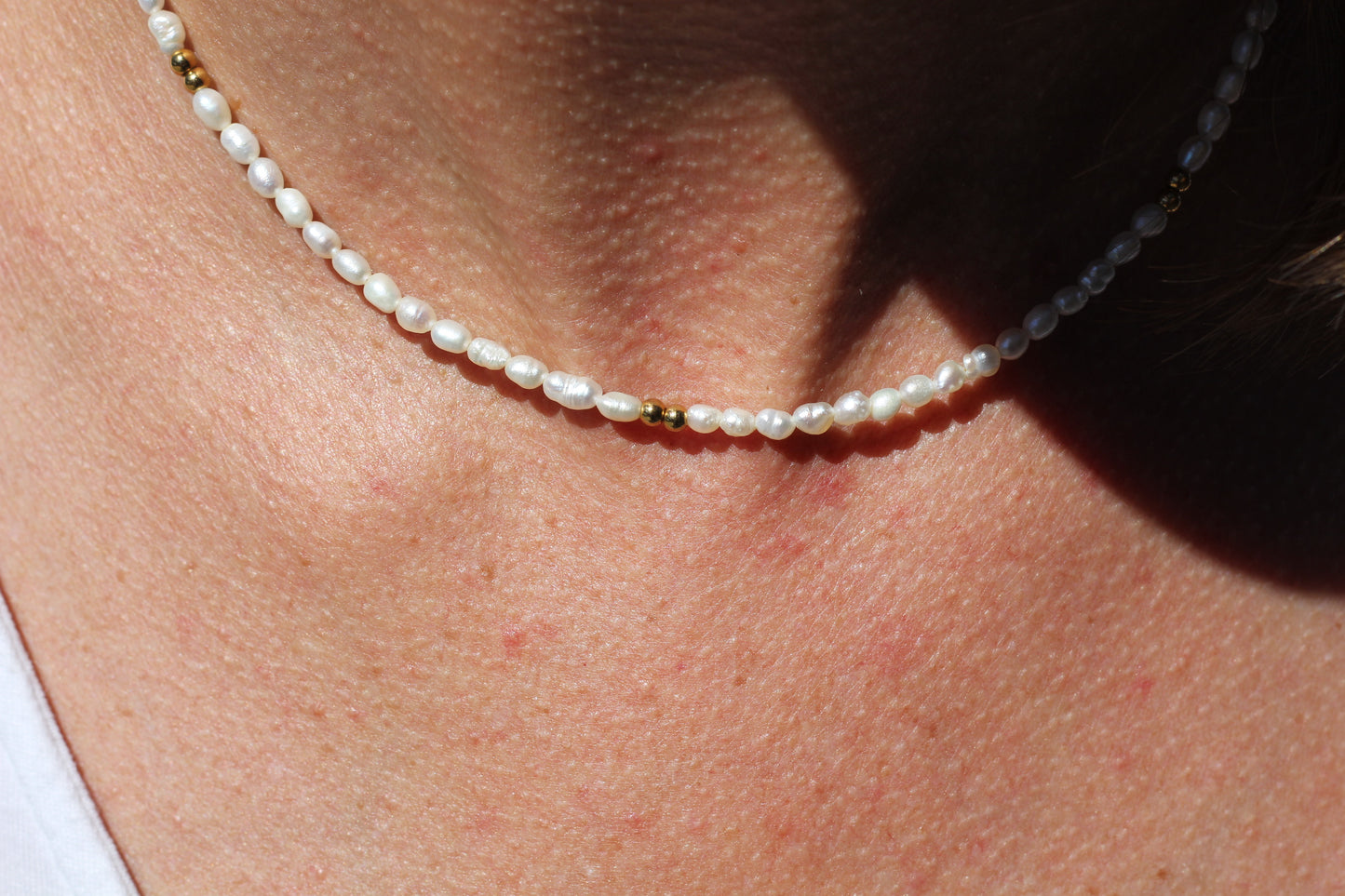 The Delicate Pearl Choker - VICTORIA Collection